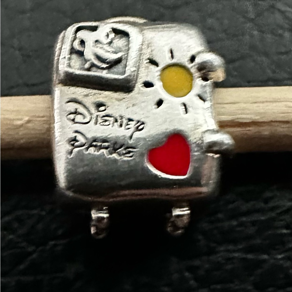 Authentic Pandora x Disney Parks Suitcase charm